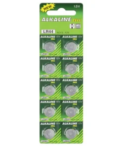 4 x 10er Blister Alkali Knopfzelle (Mangan L44/AG13/L1154/357/A 76)