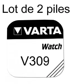 Knopfzelle Uhren-Knopfzelle Varta 309 SR48SW 1.55v-Varta 2 Batterien, 309/SR48