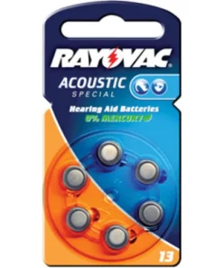 Hörgeräte-Batterien 1,4 V 290 MAH 6 STK. - RAY-13B