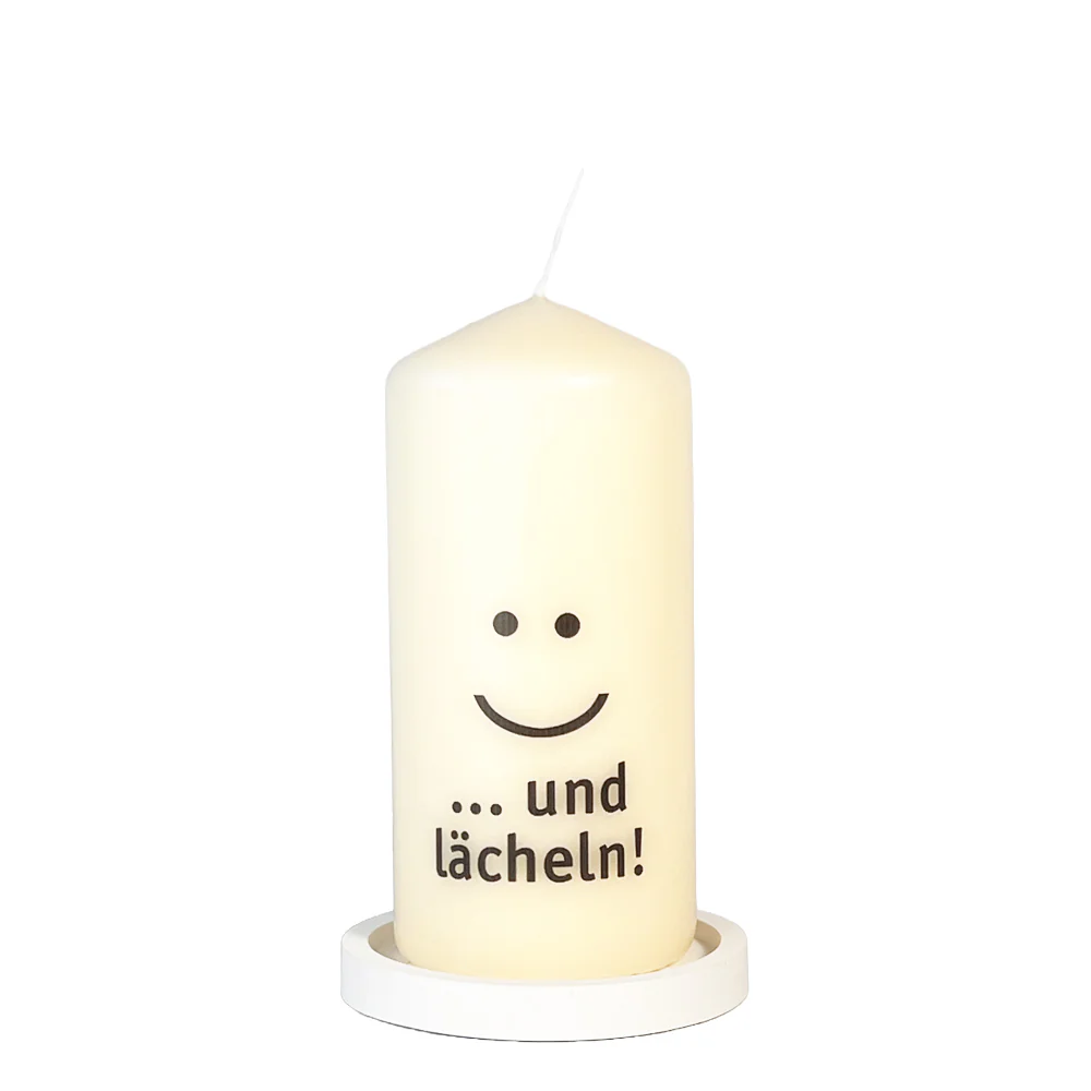 ... und lächeln! Die Gute Laune Kerze macht jeden Tag heller! – Bild 2