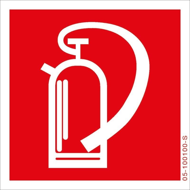 Brandschutzschild “Feuerlöscher”, BGV A8 F05